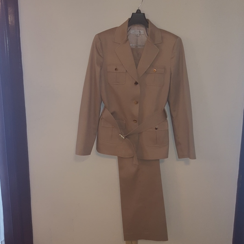 Beige Pant Suit